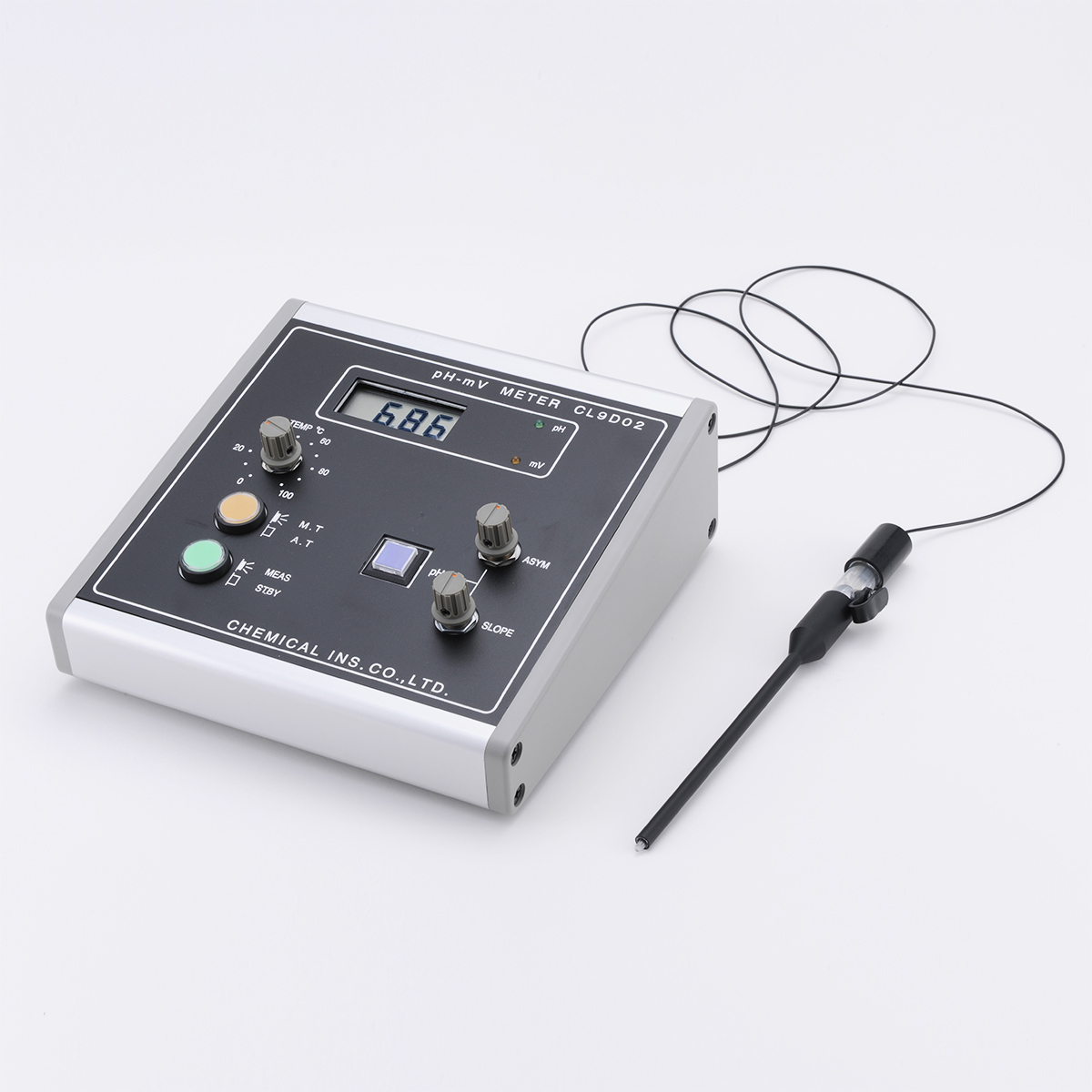 研究室用精密デジタルpH/mV計　CL-9D02