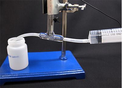 フロースルー（キャピラリー）型pH複合電極